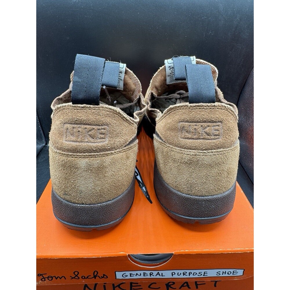 Nike x Tom Sachs NikeCraft General Purpose Shoe 'Brown' Men’s 14 / Women’s 15.5 - Picture 8 of 16